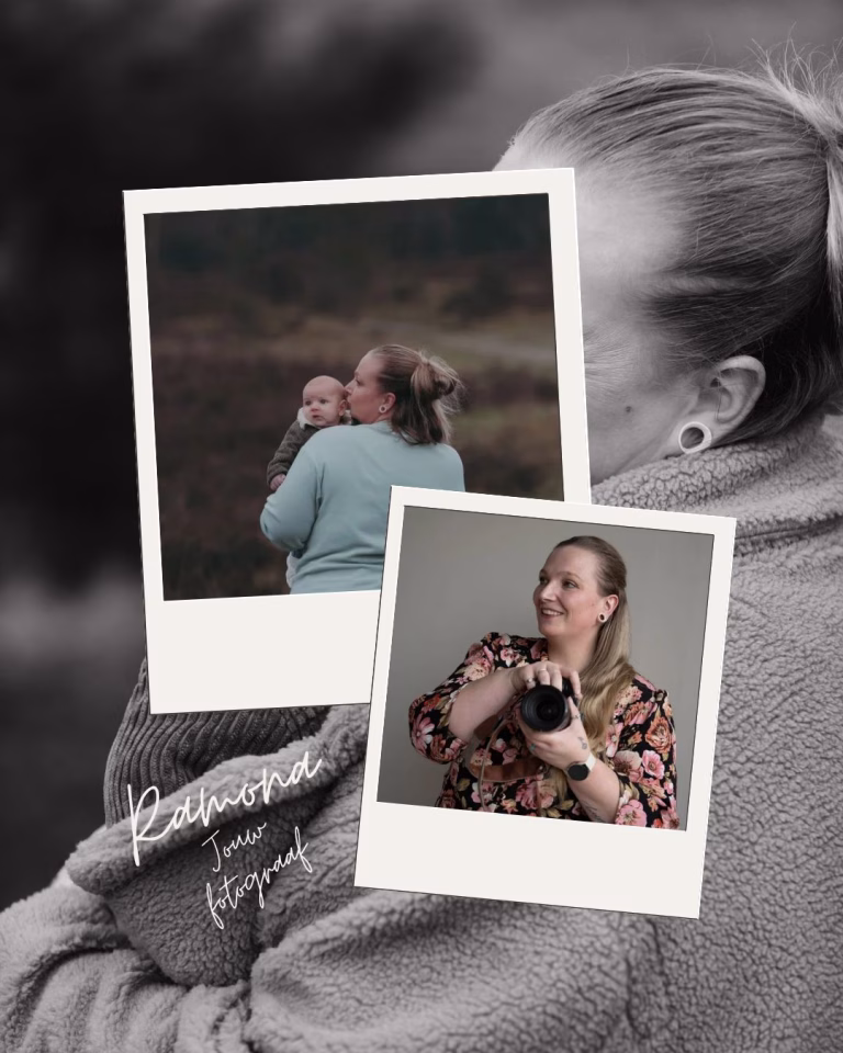 zelfportret moeder en kind