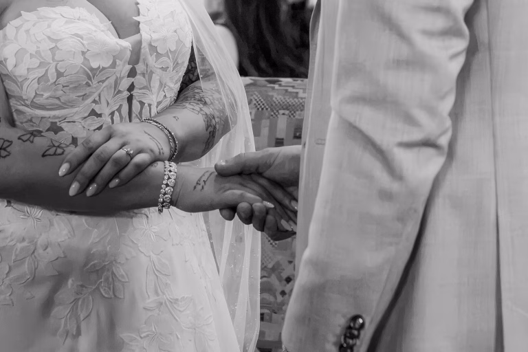 Bruidspaar - Ceremonie - Beek - Ringen